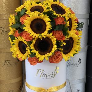 Sunflowers & Fresh Roses