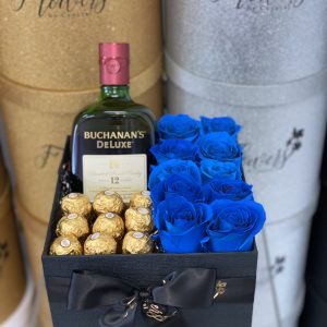 Blue Rose Gentleman's Box