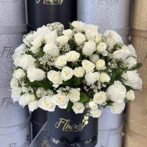 Mile Hatbox Medium Size