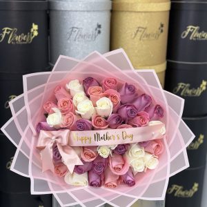 Mother's Day Mixed Rose Bouquet (Different sizes)
